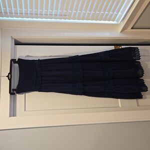 Maxi dress navy